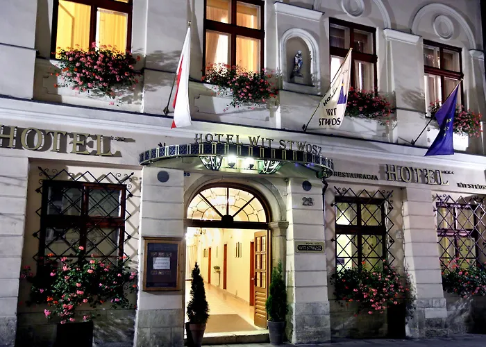 Centraal gelegen hotel: Hotel Wit Stwosz